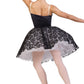 Elegante Tutù Danza con Corpetto in Velluto - Tutù per Balletto Classico-STUDIODANZA