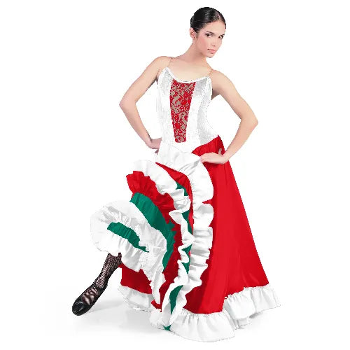 Vestito per danza CAN CAN C2528